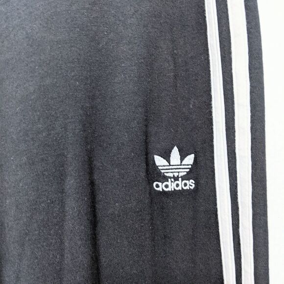 ADIDAS Cotton Side Stripe Midrise Leggings L - Picture 3 of 7